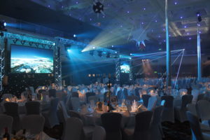 corporate event lighting